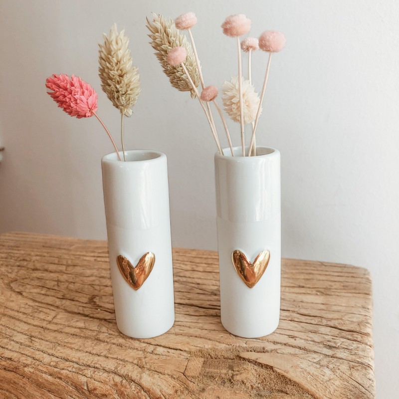 Lot de 2 mini vases