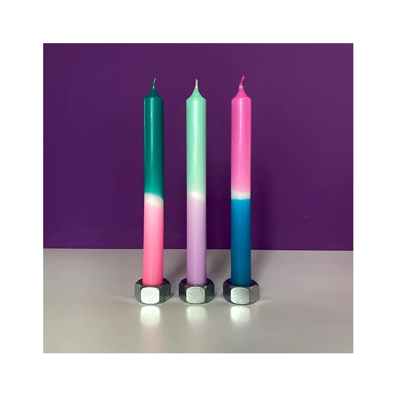 Set 3 bougies - Aurores Boréales