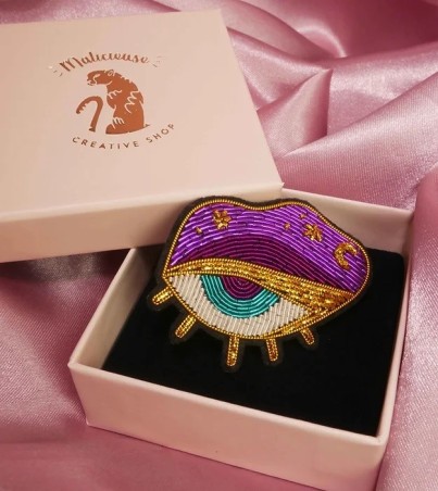 Broche - Oeil mystique