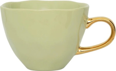 Tasse en porcelaine grand modèle - Vert pâle