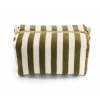 Trousse de toilette Vic éponge - Rayures kaki