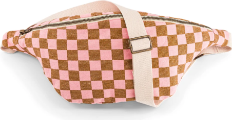 Sac banane Damier Strawberry / Caramel