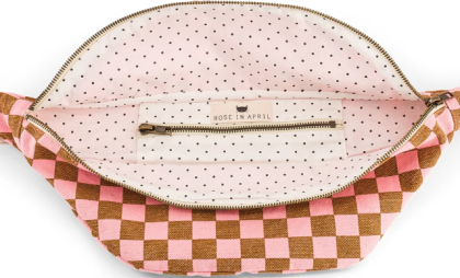 Sac banane Damier Strawberry / Caramel