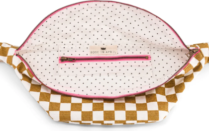 Sac banane Damier Caramel