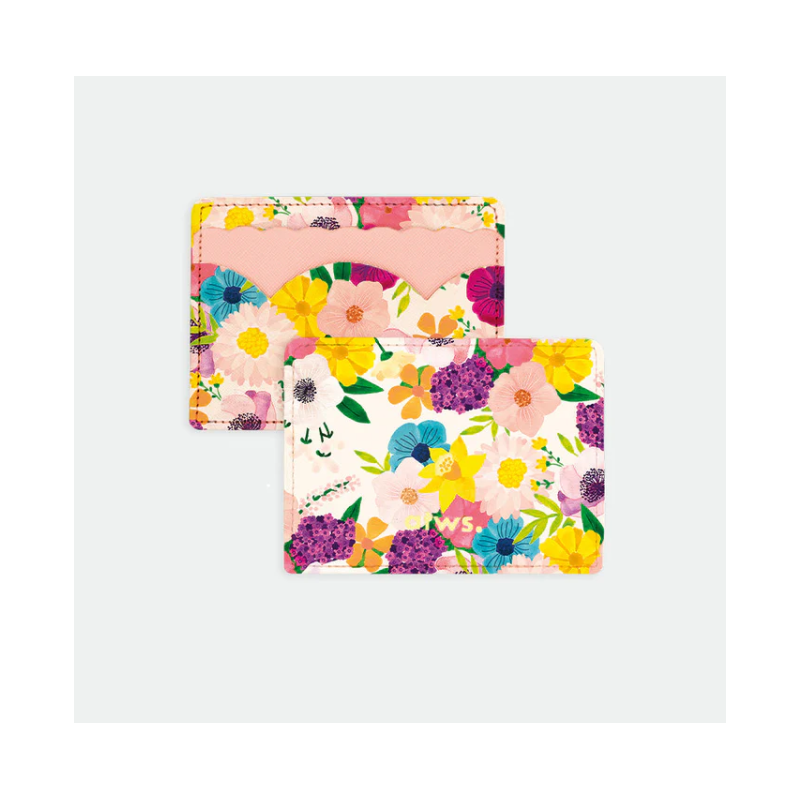 Porte-cartes - fleurs