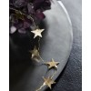 Guirlande d'étoiles - Doré 150cm