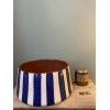 Grand bol - Bleu rayé