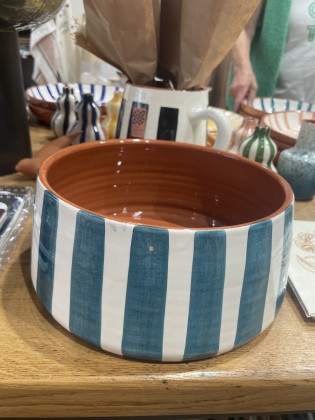 Grand bol - Bleu canard