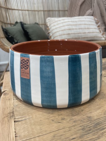 Grand bol - Bleu canard