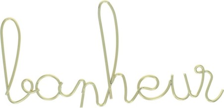 Mot Beautiful day en laiton