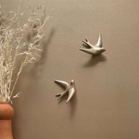 Hirondelle volage - Or blanc