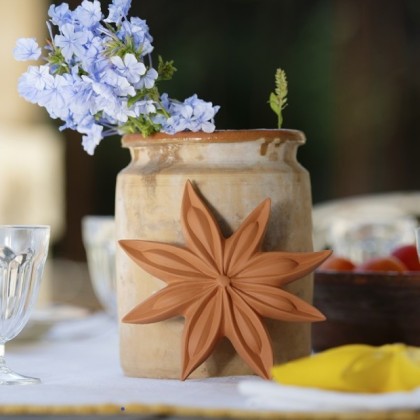 Fleur de badiane Janis - Terracotta