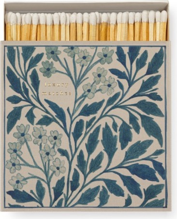 Boîte d'allumettes - Blue floral