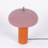 Lampe à poser - Rose et orange
