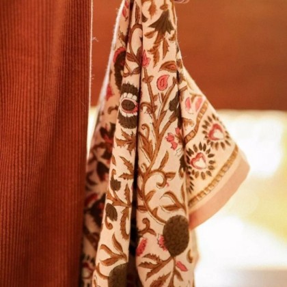 Foulard - Mina rose poudre