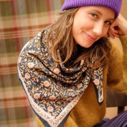 Foulard - Scarlett  Marine