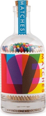 Bouteille d'allumettes - Love