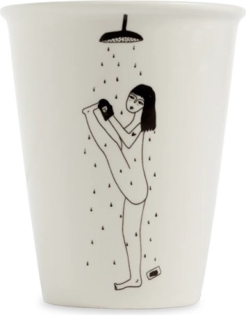 Tasse Helen B -Yoga sous la douche