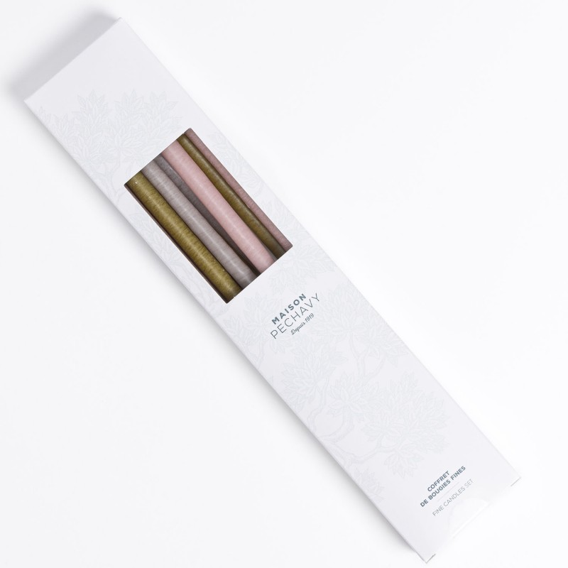 Coffret 10 bougies fines - Victoria Blossom