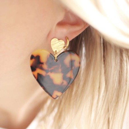 Boucles d'oreilles Maxi Maé - Ecailles