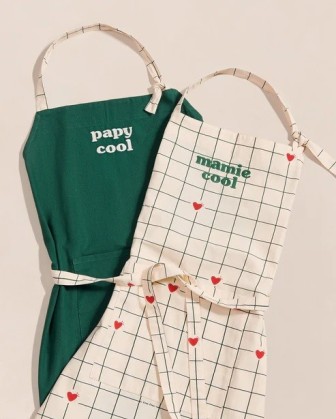 Tablier Papy cool - Vert sapin