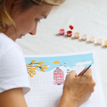 Kit de peinture au numéro - Amsterdam