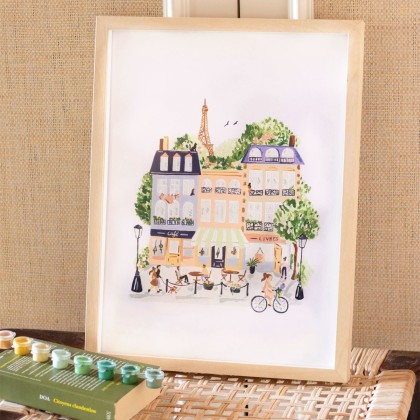 Kit de peinture au numéro - Paris