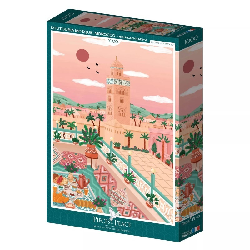 Puzzle Koutoubia - 1000 pièces