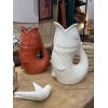 Vase ceramic Poisson GM - Terracotta