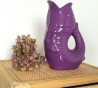Grand vase Poisson - Violet