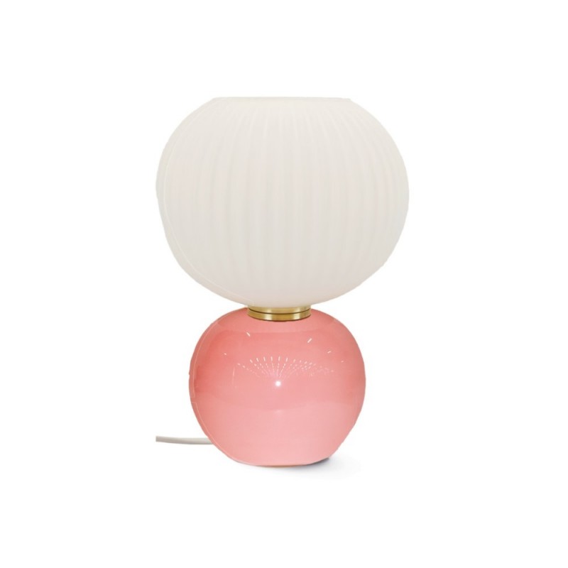 Lampe Boule - Rose