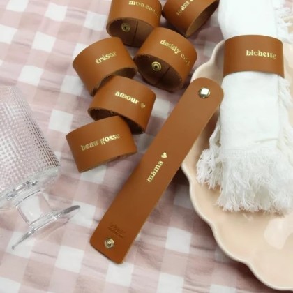 Rond de serviette - Mama