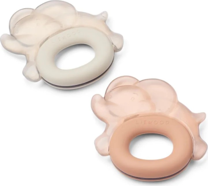 Lot de 2 anneaux de dentition Rita éléphant