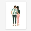 Affiche Hipster lovers