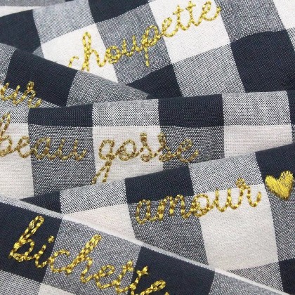 Serviette Réglisse - Beau gosse