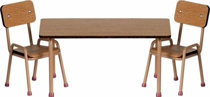 Ensemble de table et chaises - Dark Powder