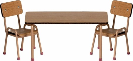 Ensemble de table et chaises - Dark Powder