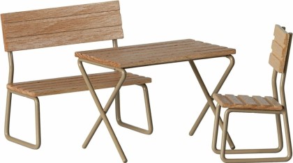 Salon de jardin - Table et chaise