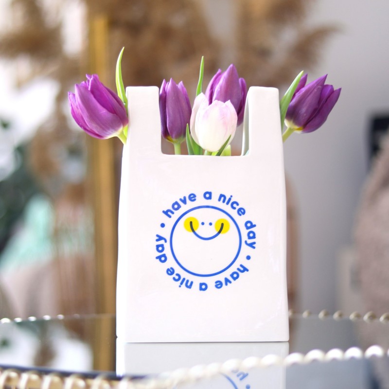 Vase - Sac de courses