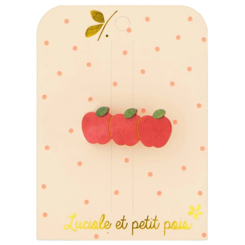 Barrette 3 pommes
