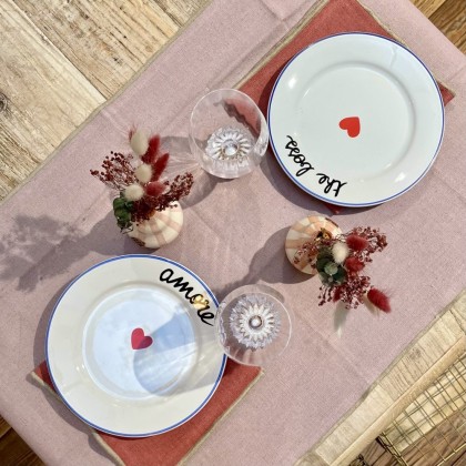 Chemin de table - Pétale