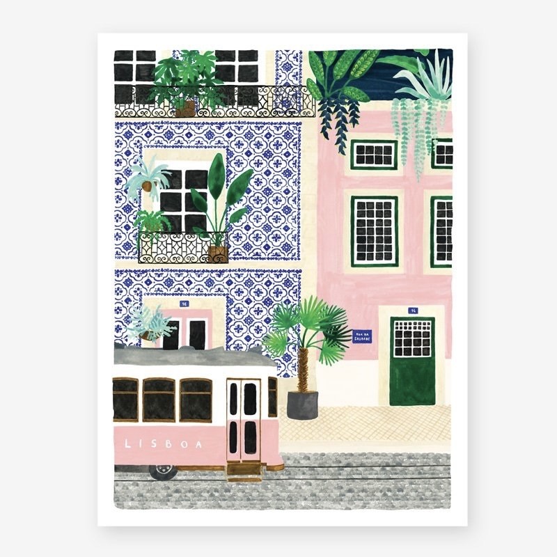 Affiche Ubud - 30x 40cm