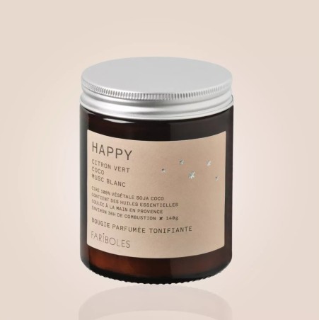Bougie Happy 140g