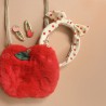 Sac en fausse fourrure enfant - Rosy - Pomme