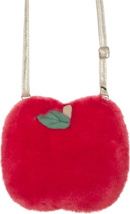 Sac en fausse fourrure enfant - Rosy - Pomme