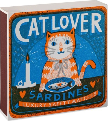 Boîte d'allumettes - Cat Lover