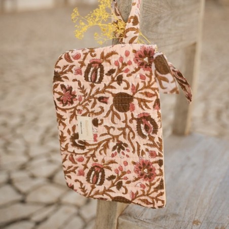 Pochette format medium - Mina Rose Poudre