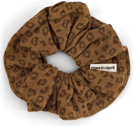 Chouchou mini léopard - Cumin