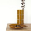 Vase carrelage ocre