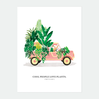 Affiche PM - Surf et plantes